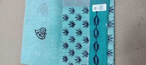 SALEM BLOCK PRINT COTTON SAREES